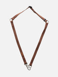 Brown Hands-Free Walking Belt