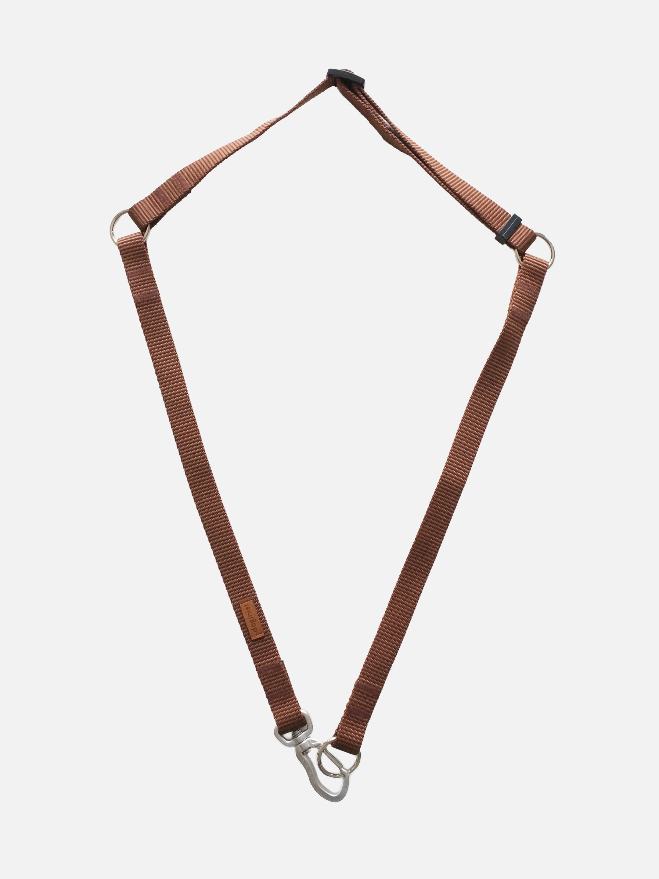 Brown Hands-Free Walking Belt