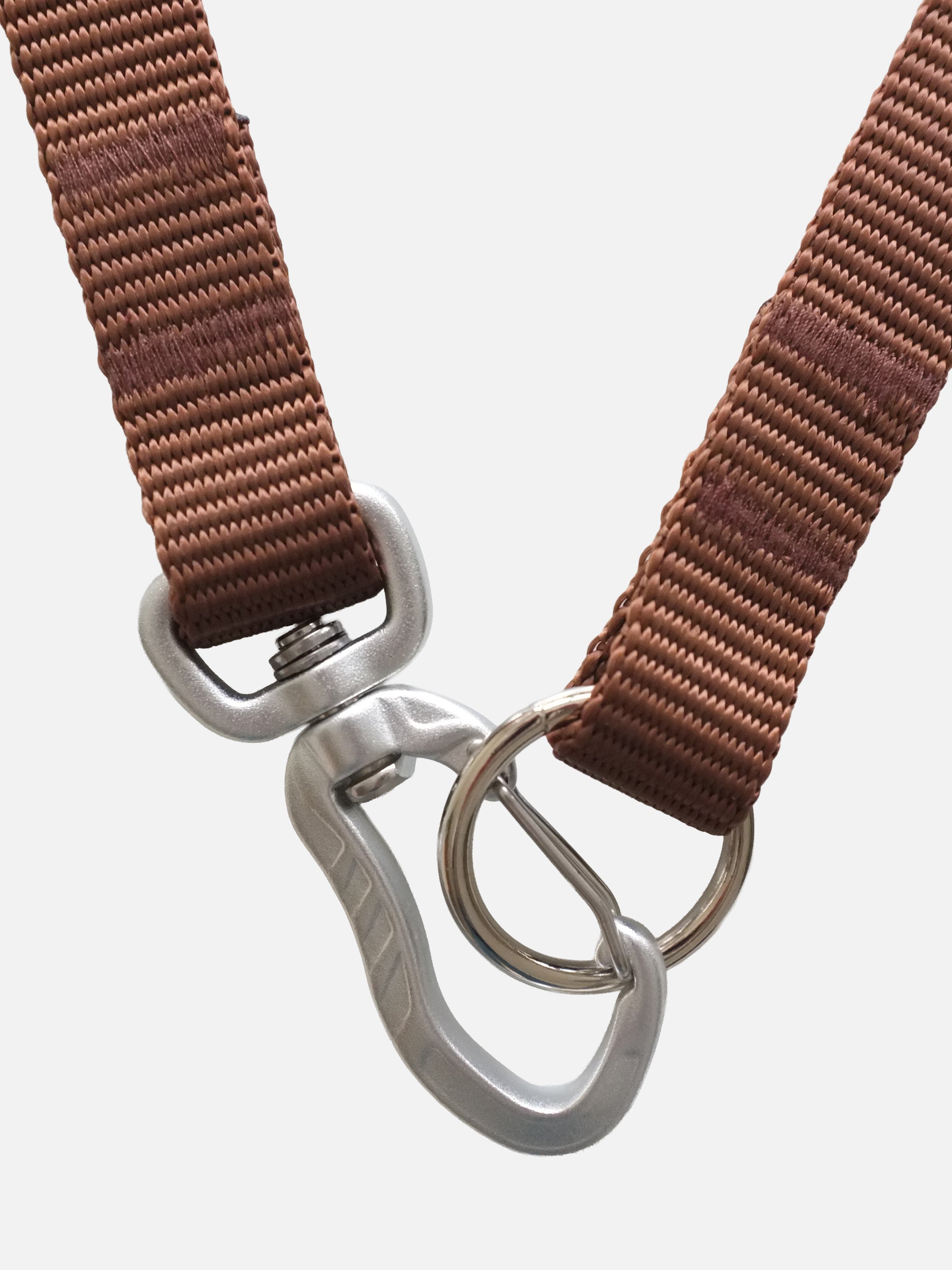 Brown Hands-Free Walking Belt