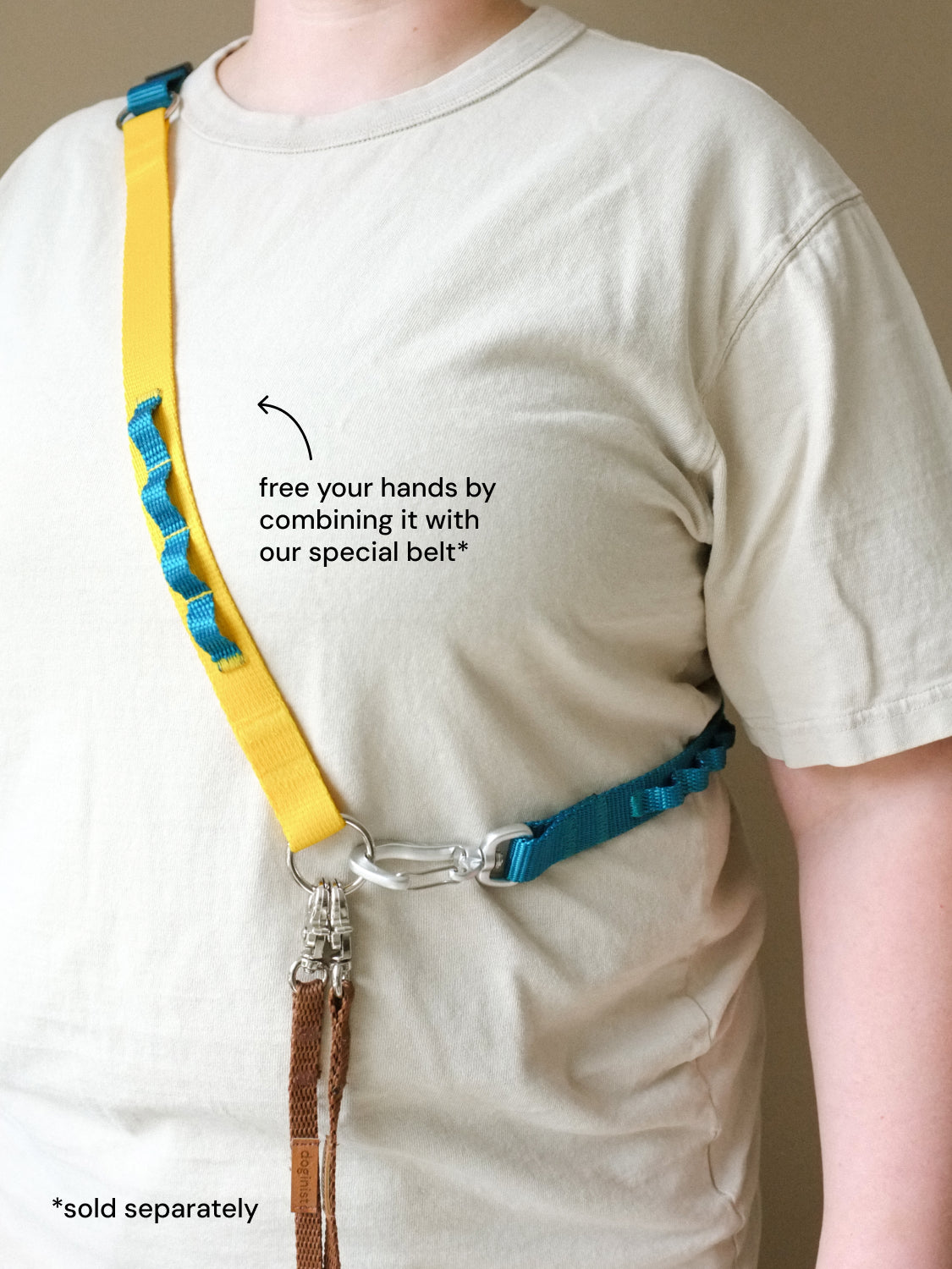 Leash for Belt – mini & small dogs