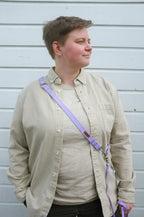 Lavender Hands-Free Walking Belt