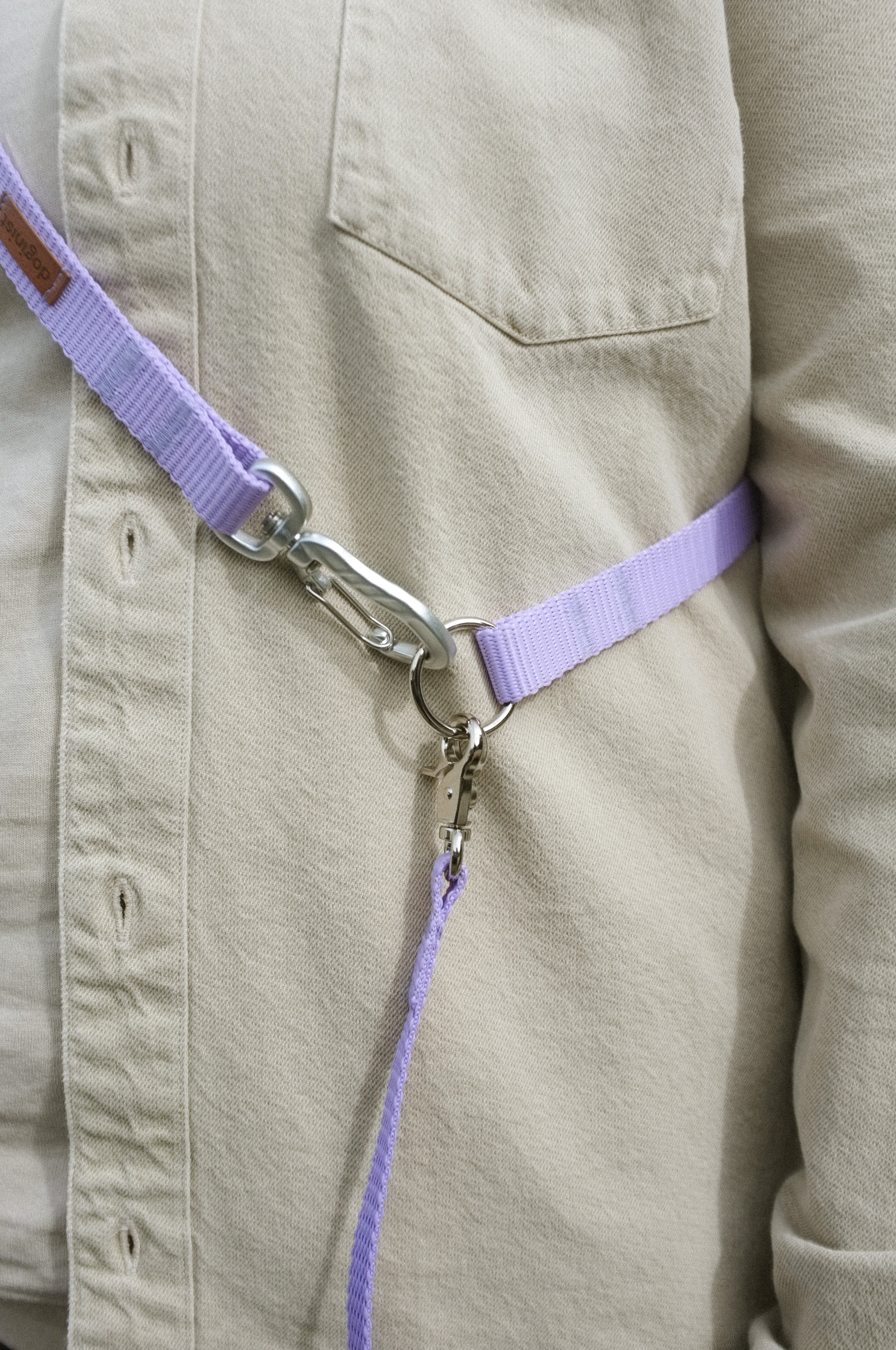 Lavender Hands-Free Walking Belt