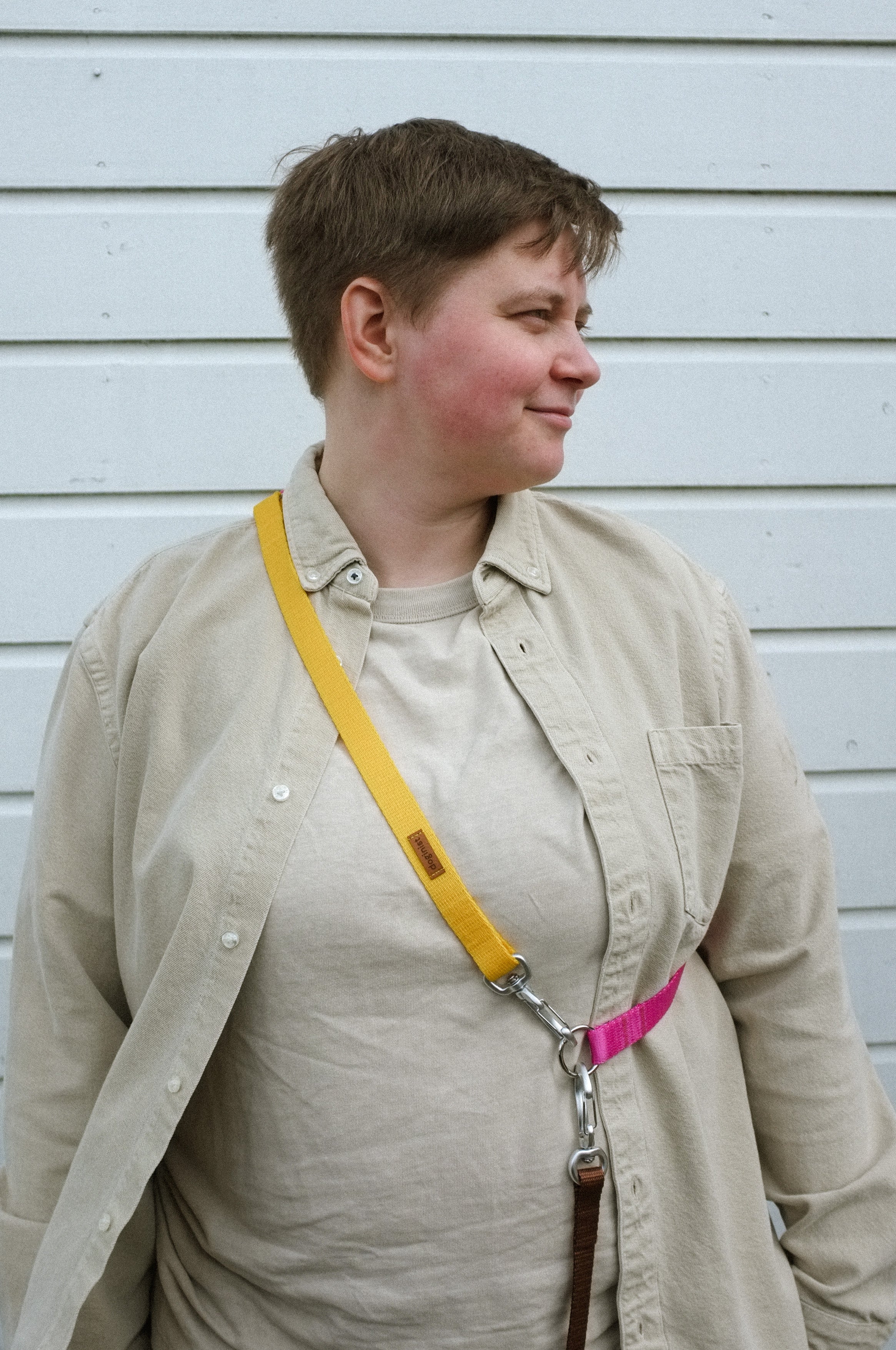 Bubble Gum Hands-Free Walking Belt